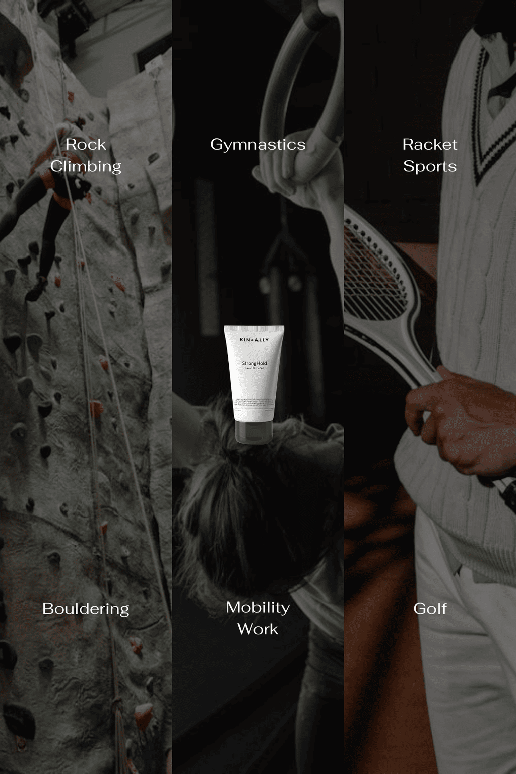 StrongHold Hand Grip Gel