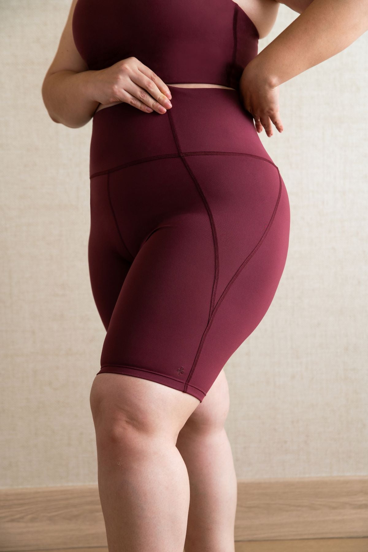 Willow Compression Bike Short in ActiveKnit
