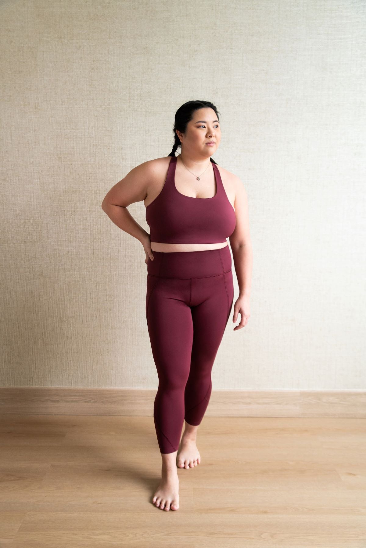 Dahlia Compression Legging in ActiveKnit - 7/8