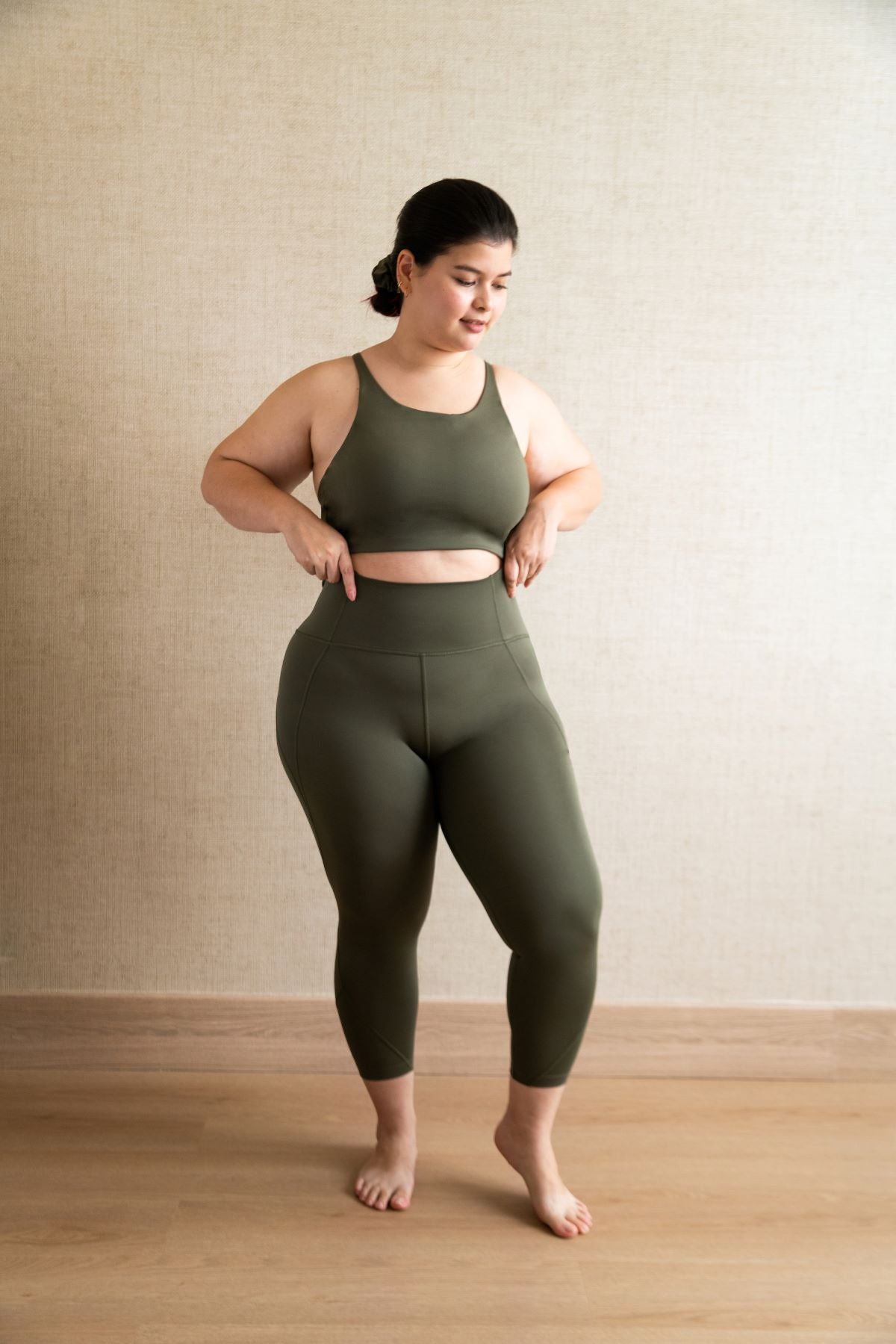 Dahlia Compression Legging in ActiveKnit - 7/8