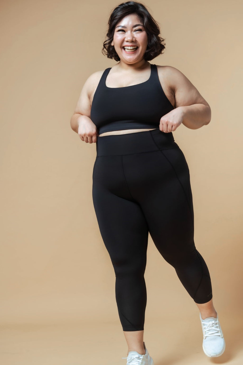 Dahlia Compression Legging in ActiveKnit - Full