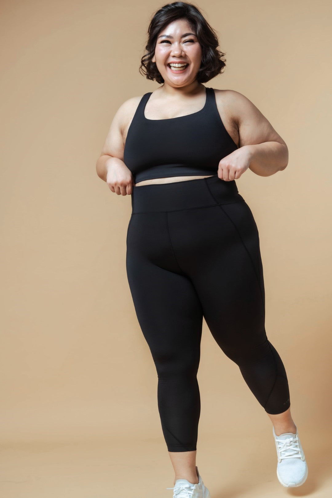 Dahlia Compression Legging in ActiveKnit - Full