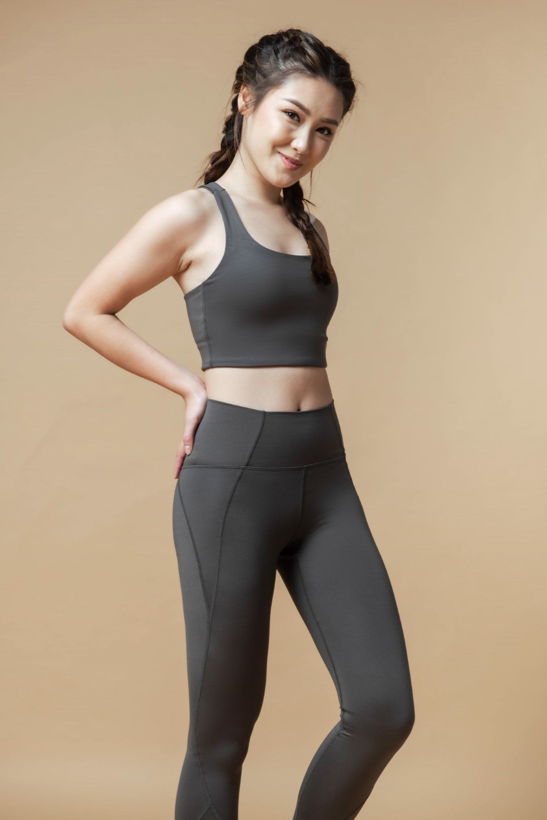 Dahlia Compression Legging in ActiveKnit - 7/8